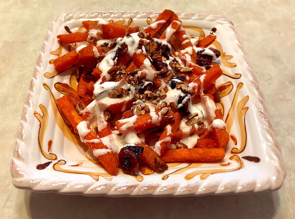thanksgiving fries sweet potatoes fall dessert