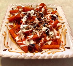 thanksgiving fries sweet potatoes fall dessert