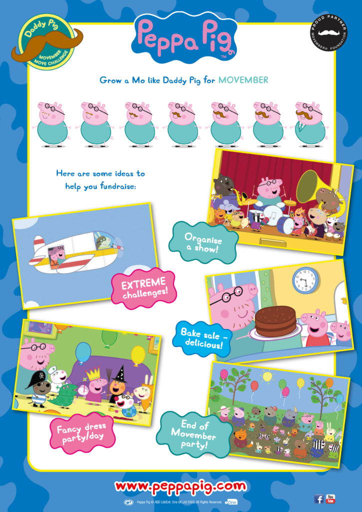 movember peppa pig