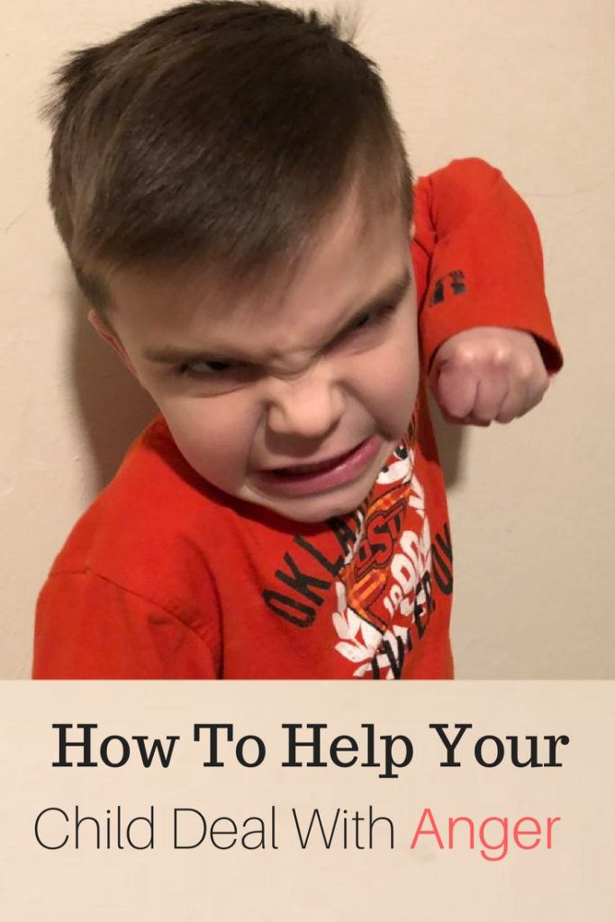 I have found some great ways to deal with my child's anger with this article.