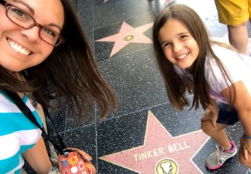 Tinker Bell Star Hollywood Walk of Fame Los Angeles California